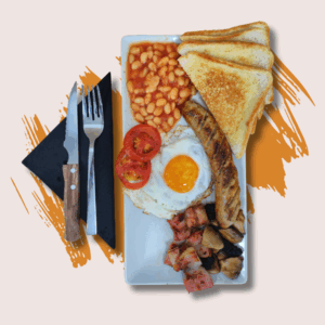 Desayuno inglés - puerto de la Cruz