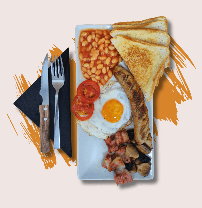 Desayuno inglés - puerto de la Cruz Desayuno inglés - puerto de la Cruz