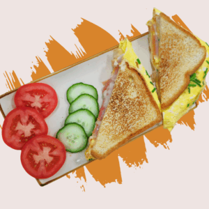 Sándwich Serrano con huevo - puerto-de-la-cruz