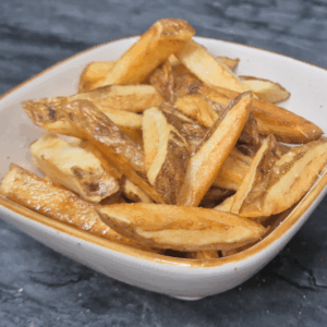 Patatas Fritas Con un condimento especial